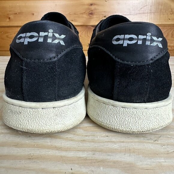 Aprix Men’s Black Suede low tops Sneakers size 42 / US 9 - Picture 5 of 6
